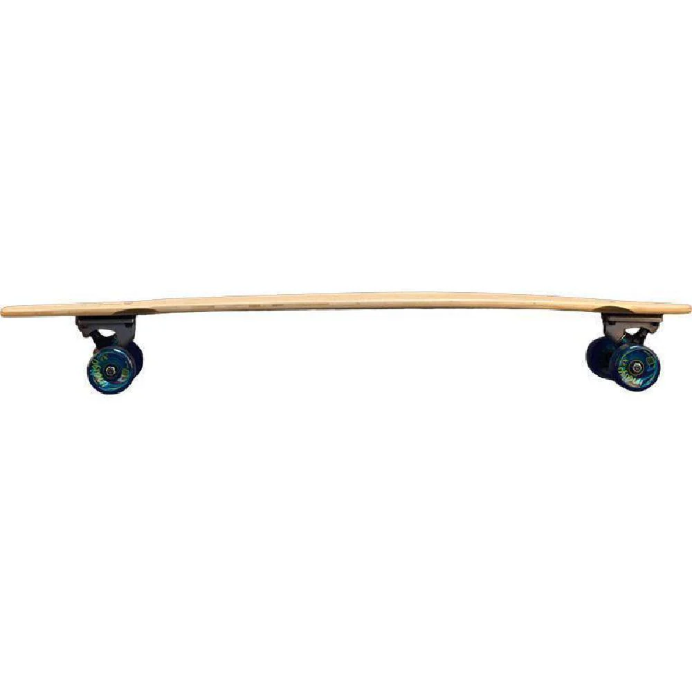 Rasta Lion Square Tail 38" Bamboo Longboard - Image 3