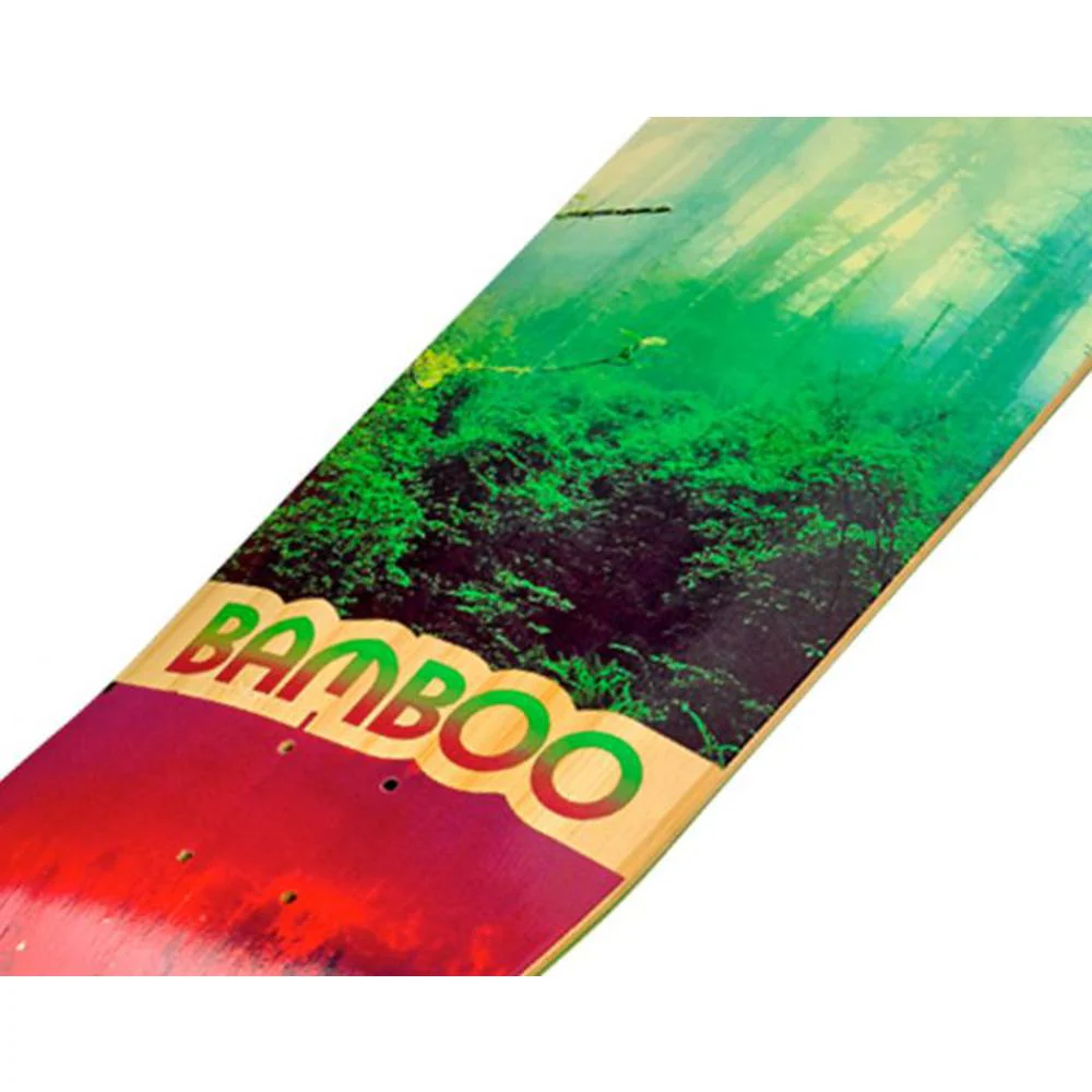 Forest Disaster Graphic Bamboo Skateboard - Image 4