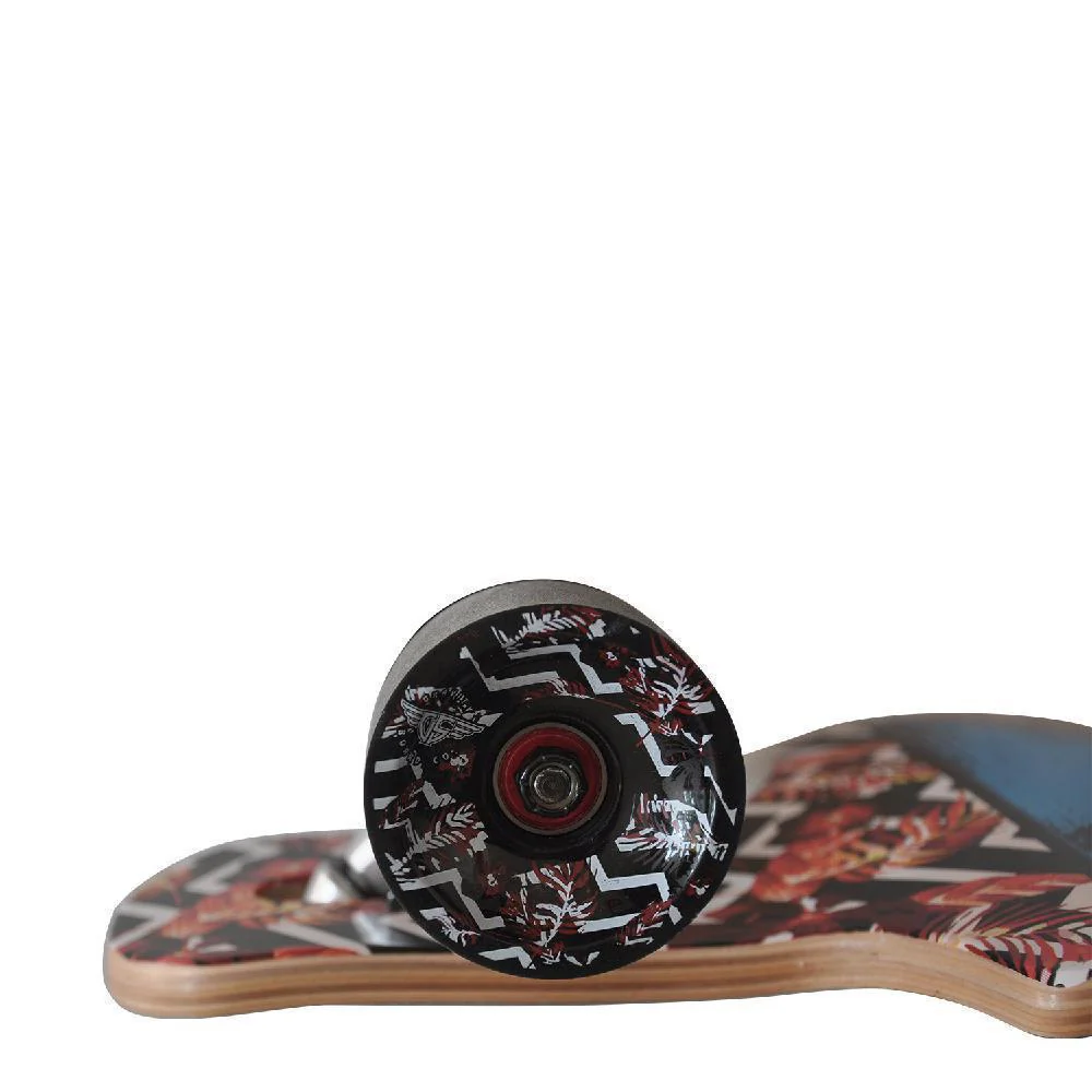 Gravity Drop Through 38" Pop Grunge Longboard - Image 4