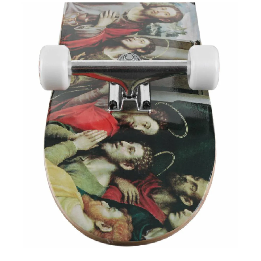 Pizza Last Supper 8.12" Skateboard - Image 4