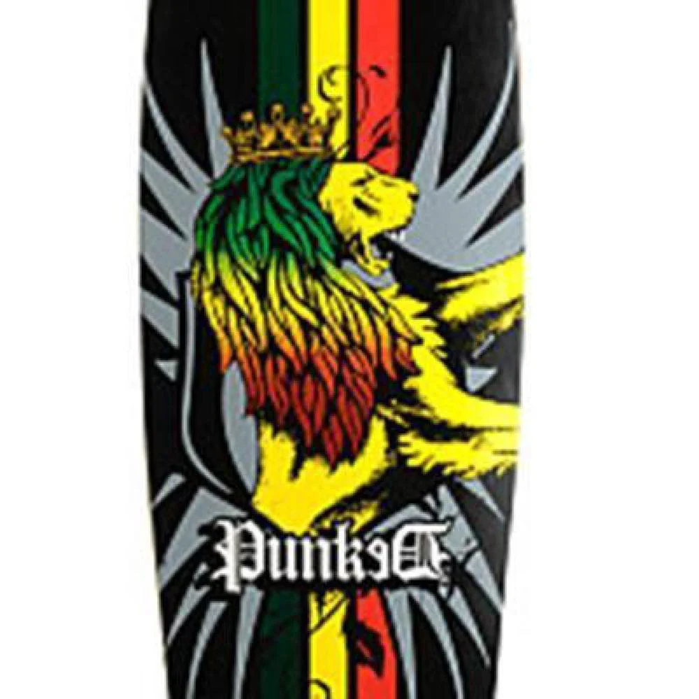 Rasta Pintail Longboard 40 inch from Punked - Complete - Image 3
