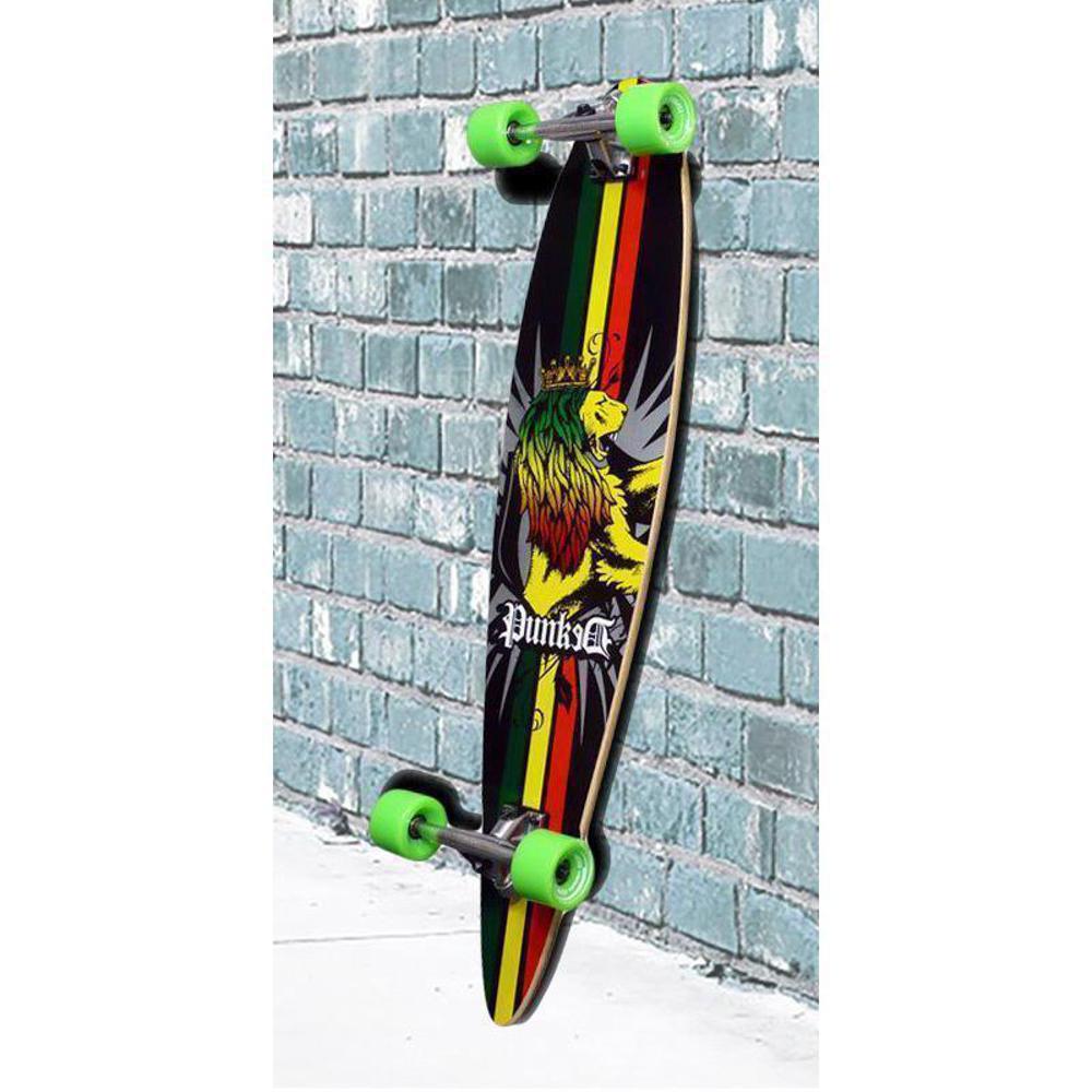 Rasta Pintail Longboard 40 inch from Punked - Complete - Image 7
