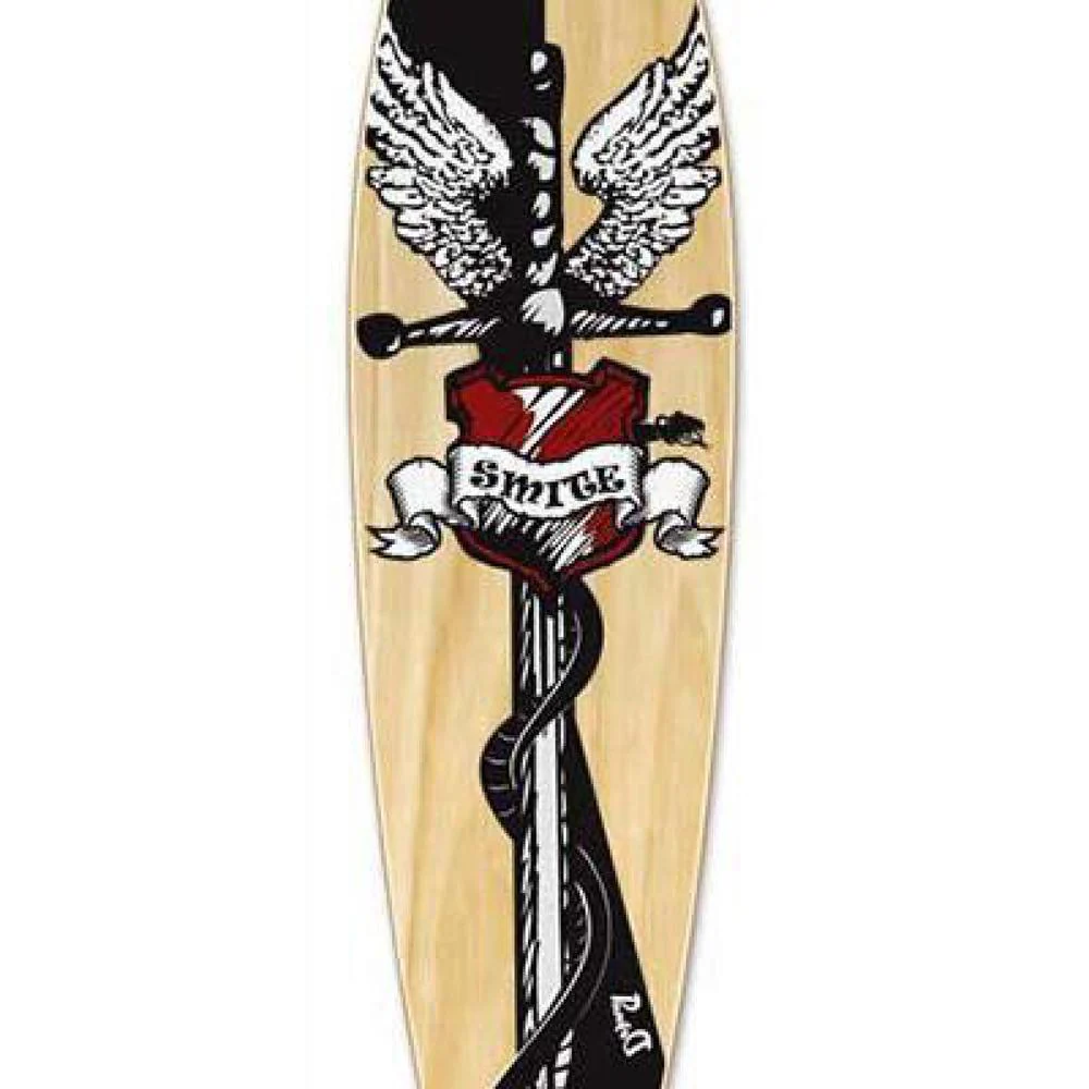 Smite Pintail Longboard 40 inch from Punked - Complete - Image 6